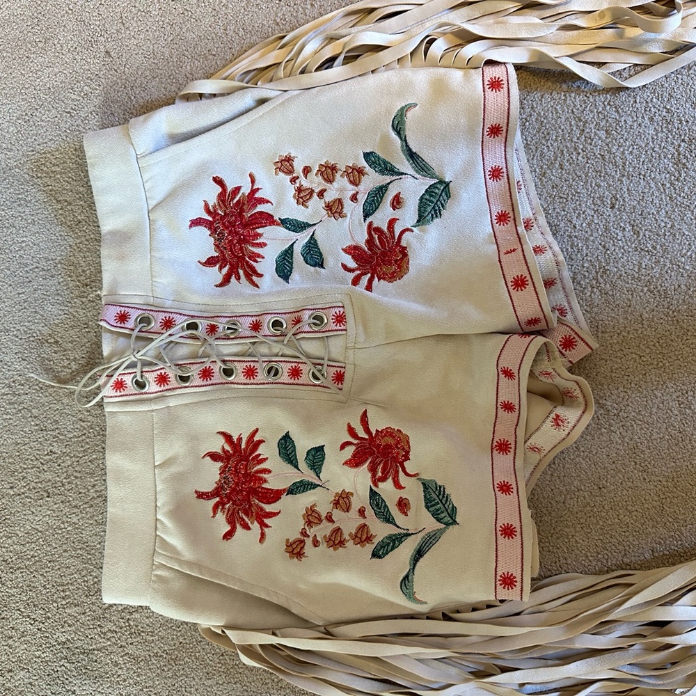 Glamorous Fringe Shorts